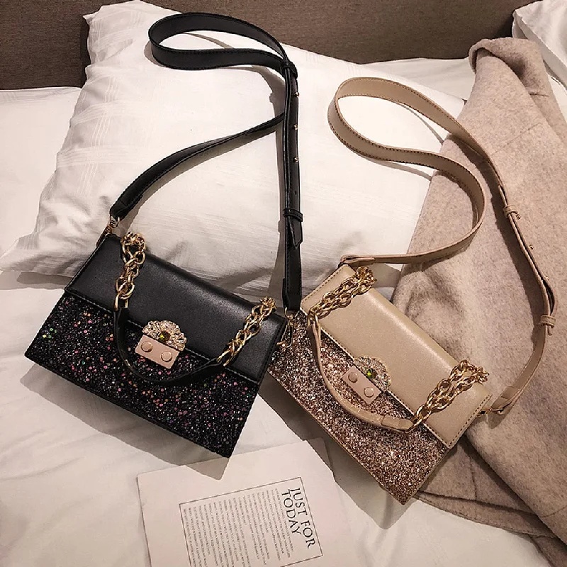 Designer men's crossbody bag with a unique pattern or logoWomen's Fashion Sequins Crossbody Bags Designer men's crossbody bag with a unique pattern or logoWomen's Fashion Sequins Crossbody Bags