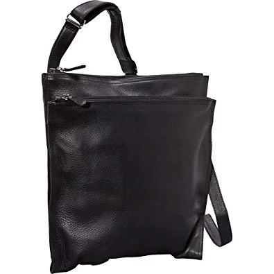RFID - blocking men's crossbody bag for security - conscious travelersDerek Alexander CENTRAL PARK Slim double Top Zip Cross-body RFID - blocking men's crossbody bag for security - conscious travelersDerek Alexander CENTRAL PARK Slim double Top Zip Cross-body