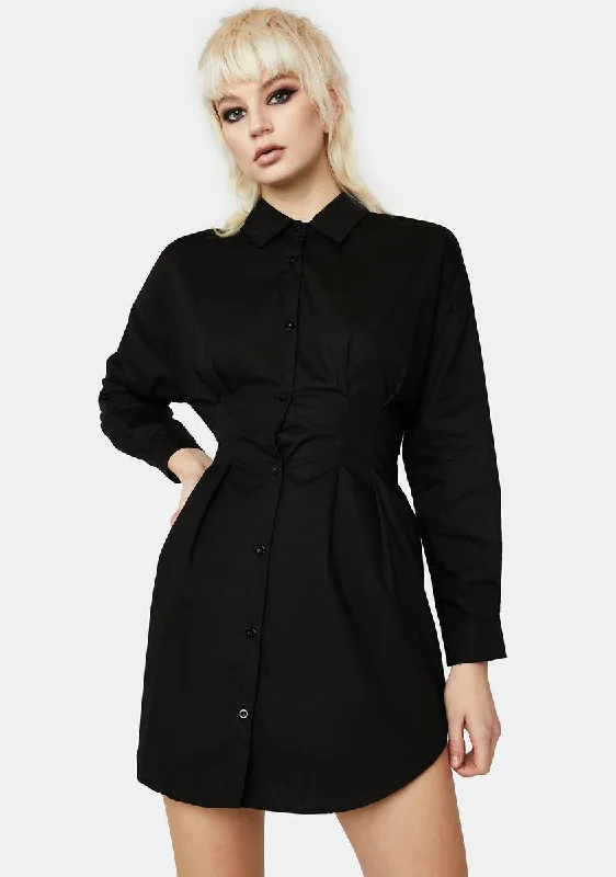 It's About Power Shirt Dress