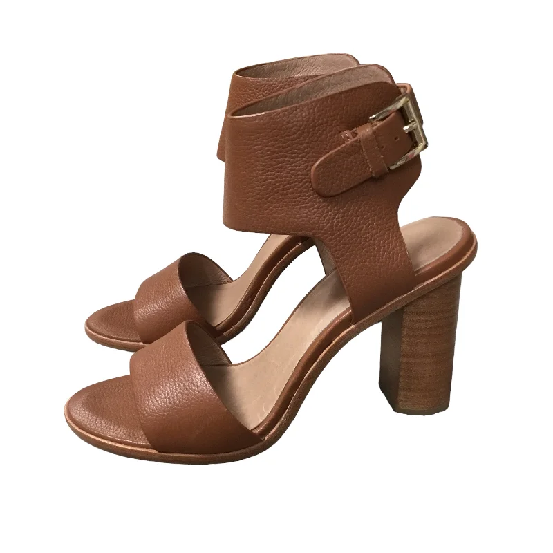 Shoes Heels Block By Joie In Tan, Size: 6.5