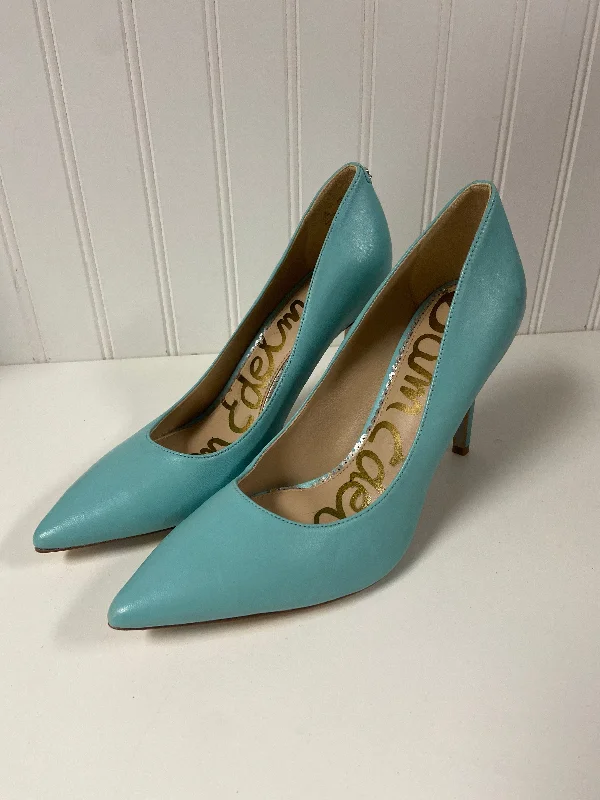 Shoes Heels Stiletto By Sam Edelman In Blue, Size: 7.5