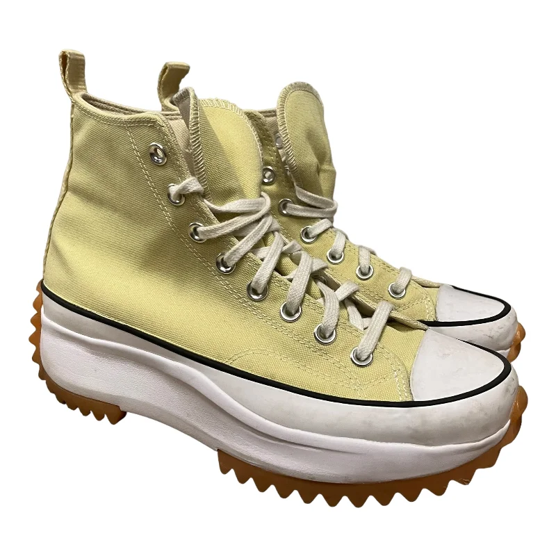 CONVERSE/Hi-Sneakers/US 7.5/Cotton/IVR/Run Star Hike