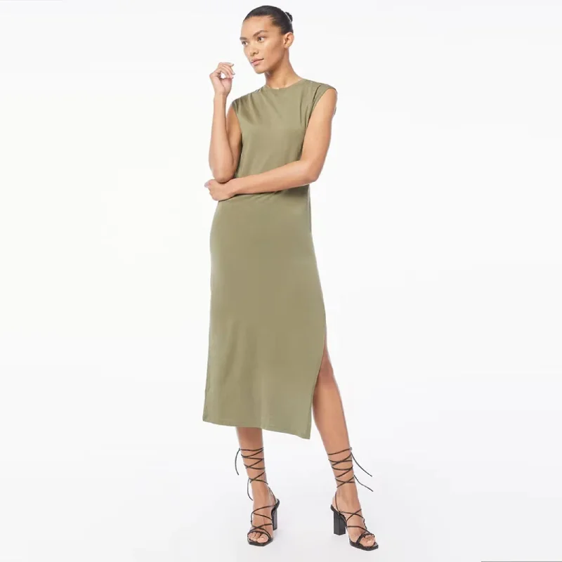 Le Muscle Maxi Dress (Fatigue)