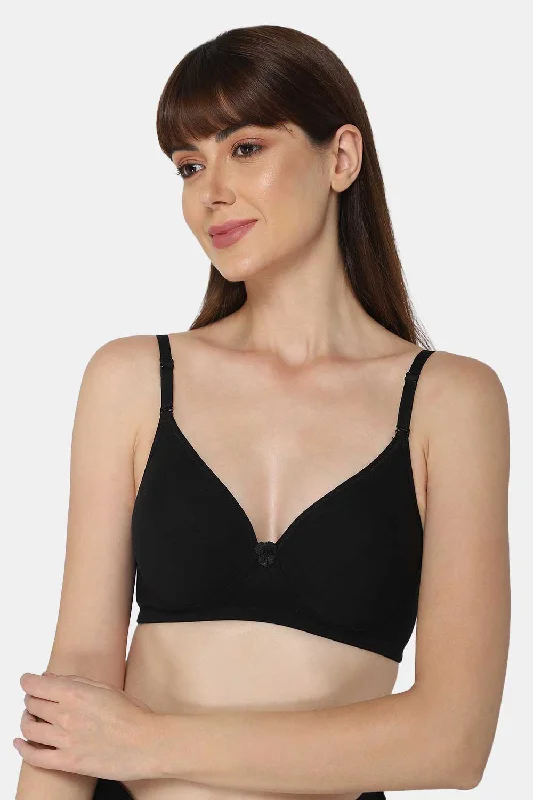 Medium Coverage Non-Wired Thin & Adjustable Intimacy T-Shirt Padded Bra - UC09