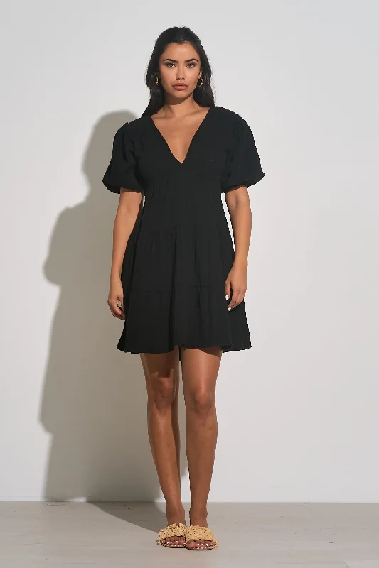 The Louise Tiered Skirt Mini Dress