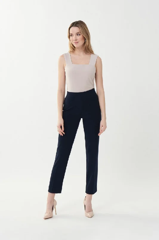 Joseph Ribkoff Navy Classic Straight Trouser