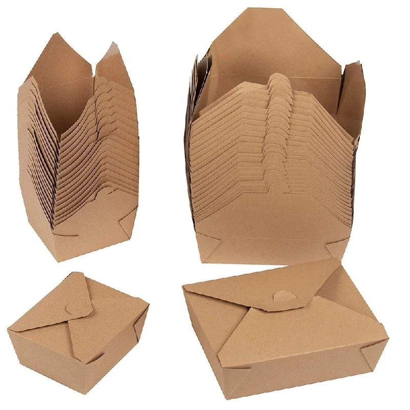 Earplugs and eye masks set for a good sleep during long - haul flights100-Pack Kraft Pre-Assembled To Go Paper Take-Out Containers Picnic Box 2 Sizes