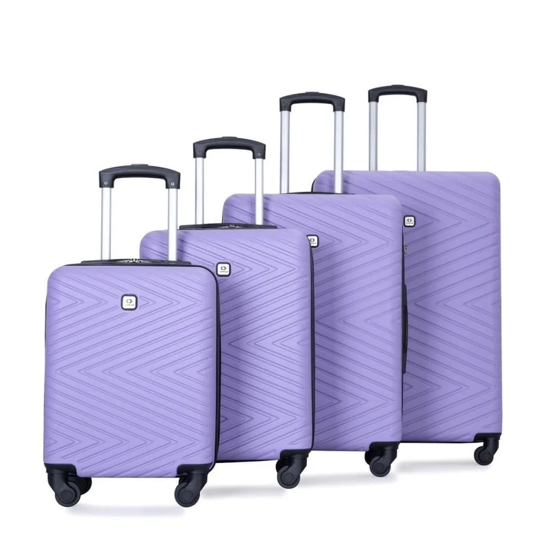 Earplugs and eye masks set for a good sleep during long - haul flights4PCS ABS Lightweight Suitcase Luggage Set with Rotating Wheels,24" and 28" with TSA Lock