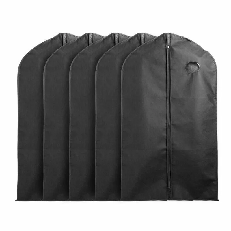 Magnetic luggage labels that can be easily changed or removed5Pcs Hanging Garment Bags Covers