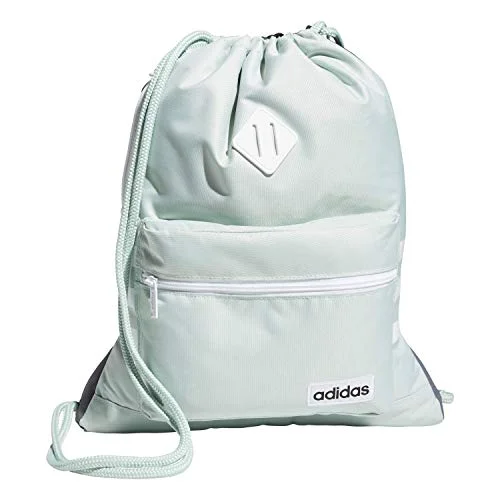 Neck pillows with memory foam for comfortable in - flight or car ridesadidas Classic 3S Sackpack, Green Tint/White