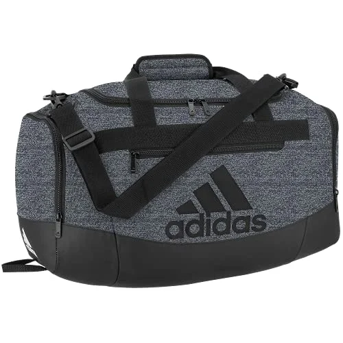 Magnetic luggage labels that can be easily changed or removedadidas Defender 4 Small Duffel Bag, Jersey Onix Grey/Black