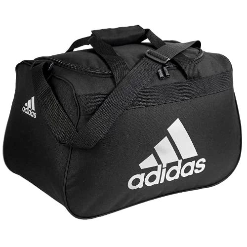 Compression packing bags to save space in travel backpacksadidas Unisex Diablo Small Duffel Bag, Black, Small