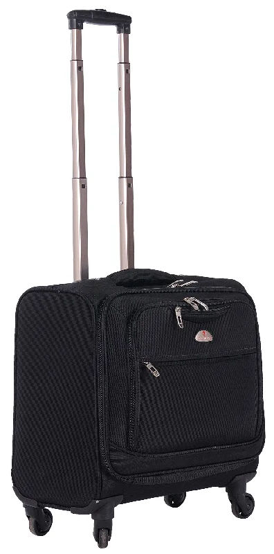 Charging station travel adapters with multiple USB ports for powering devices on the goSouth West Spinner Underseater Luggage