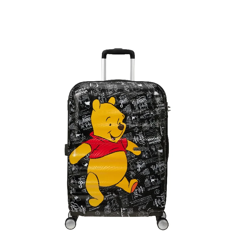 Compression packing bags to save space in travel backpacksAmerican Tourister Disney Wavebreaker Medium Spinner Luggage - Winnie The Pooh