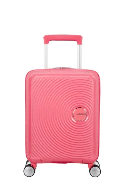 TSA-approved combination locks for luggage security during international travelAmerican Tourister Soundbox Mini 47cm 4-Wheel Cabin Case