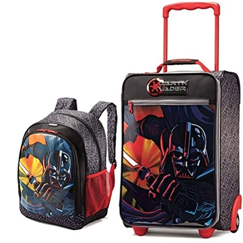 Travel document holders with multiple slots for passports and ticketsStar Wars 2 Piece Set 2-Wheel Luggage Sets
