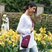 Compression packing bags to save space in travel backpacksAnti-Theft Essentials Mini Asymmetric Crossbody