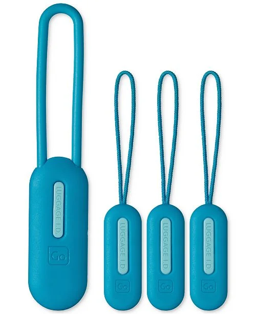 Magnetic luggage labels that can be easily changed or removedBag ID Set