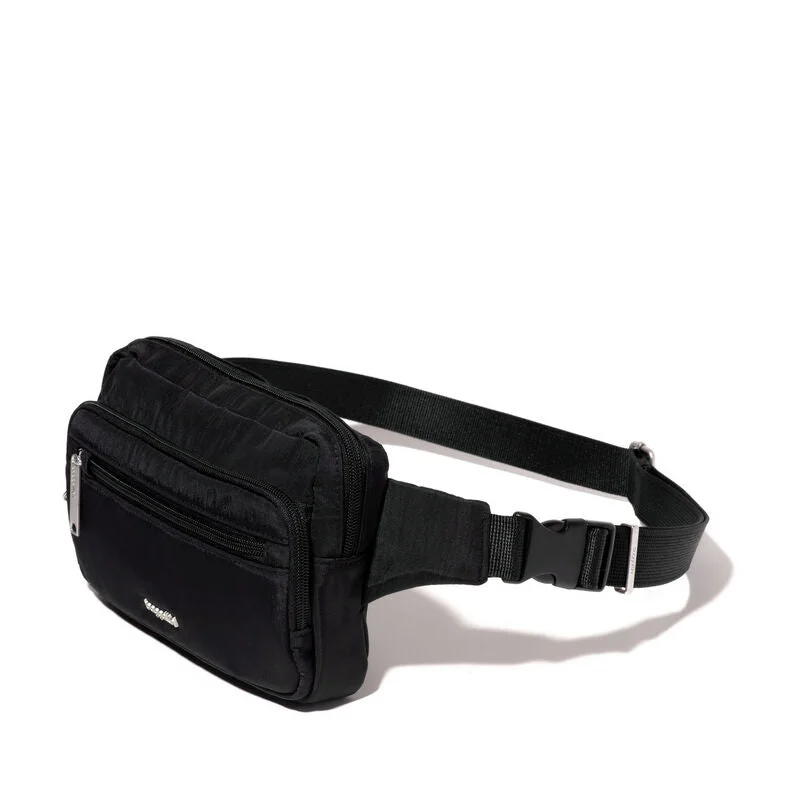 Lightweight luggage tags with personalized names and contact info for easy identificationBaggallini Anti-Theft Belt Bag Sling ABB880