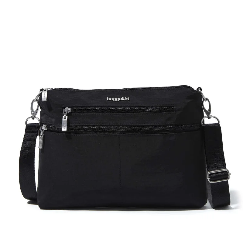 Magnetic luggage labels that can be easily changed or removedBaggallini City Crossbody CTY757