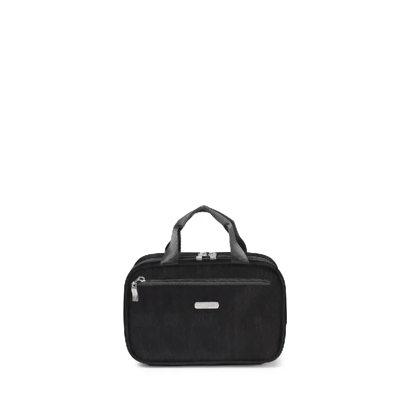 Travel document holders with multiple slots for passports and ticketsBaggallini Hanging Travel Kit