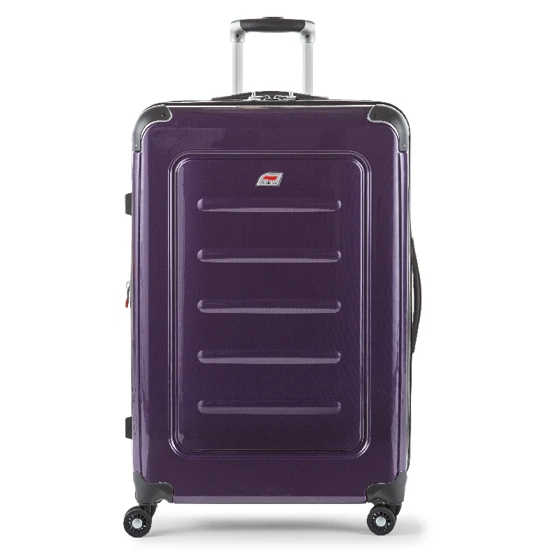 Luggage straps with buckle closures to secure overstuffed bagsAndare Barcelona-3 29" Exp. Hardside Spinner