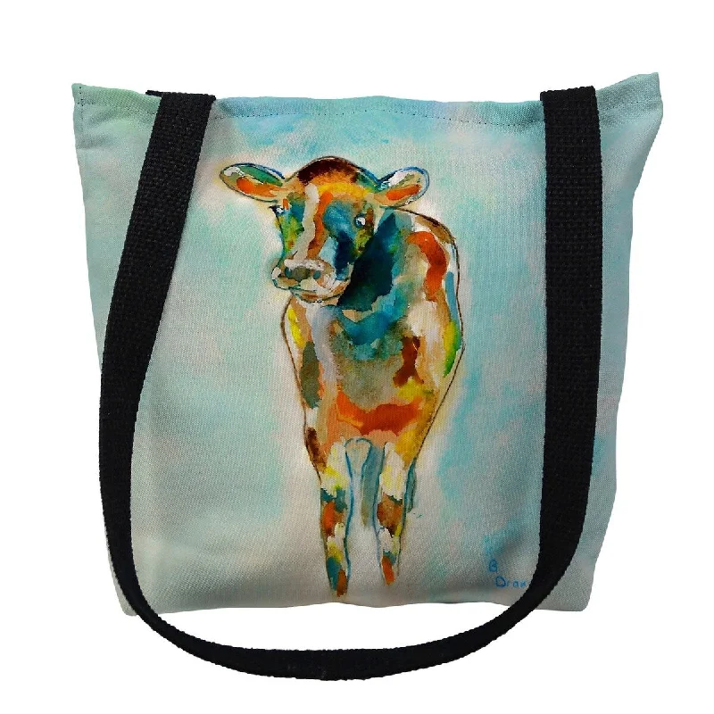 Travel garment hangers that are foldable for easy packingBetsy's Cow Small Tote Bag 13x13