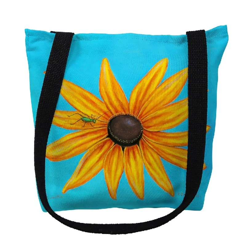 Luggage scales with digital display for accurate weight measurement at homeBlack Eyed Susan Small Tote Bag 13x13