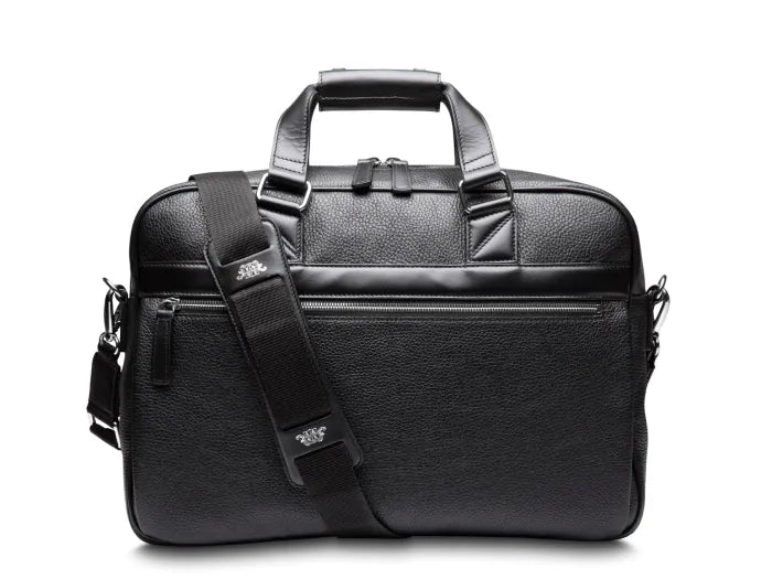 Hanging toiletry bags with multiple compartments for bathroom essentialsBosca Leather Monfrini Single Gusset Stringer Briefcase
