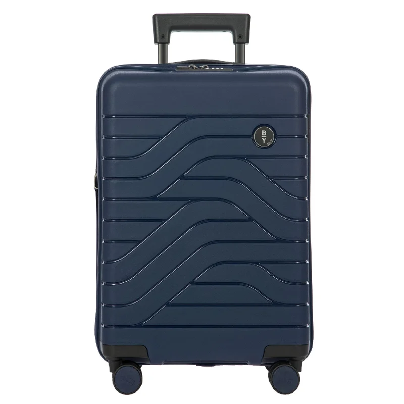 Portable shoe bags to keep footwear separate in suitcasesBric's B/Y Ulisse 21" Expandable Spinner Ocean Blue