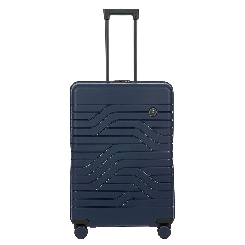 Travel document holders with multiple slots for passports and ticketsBric's B/Y Ulisse 28" Expandable Spinner Ocean Blue