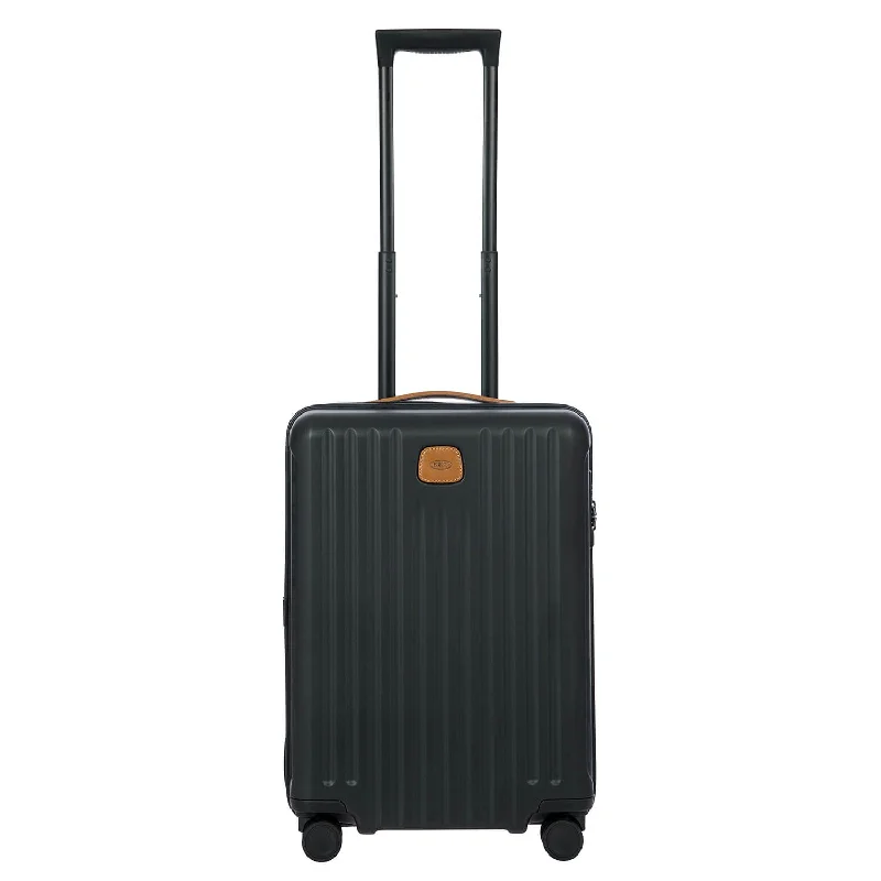Travel garment hangers that are foldable for easy packingBric's Capri 21" Spinner - Matte Black