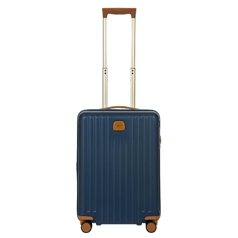 Travel document holders with multiple slots for passports and ticketsBric's Capri 21" Spinner - Matte Blue