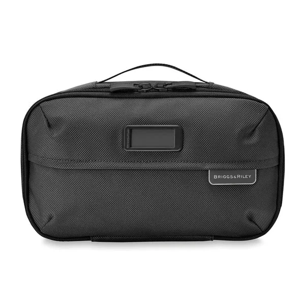 Lightweight luggage tags with personalized names and contact info for easy identificationBriggs & Riley Expandable Essentials Kit BL115x-4 Black