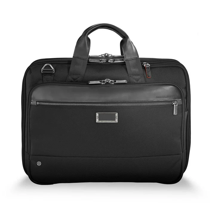 Waterproof luggage covers for protection against rain on outdoor tripsBriggs & Riley Medium Brief KB422-4 Black