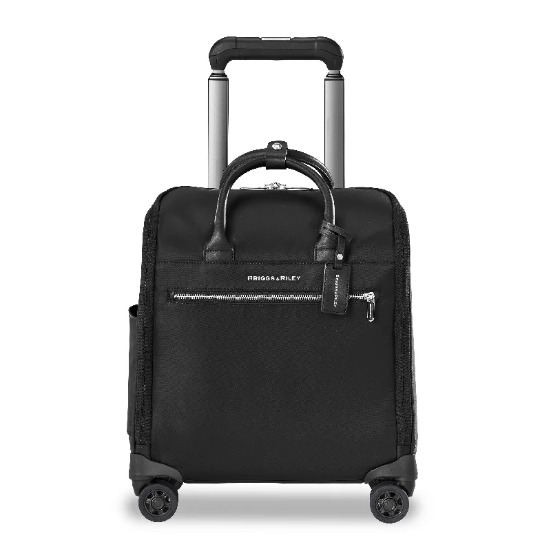 Lightweight luggage tags with personalized names and contact info for easy identificationRhapsody 16" Spinner Carry-On Luggage
