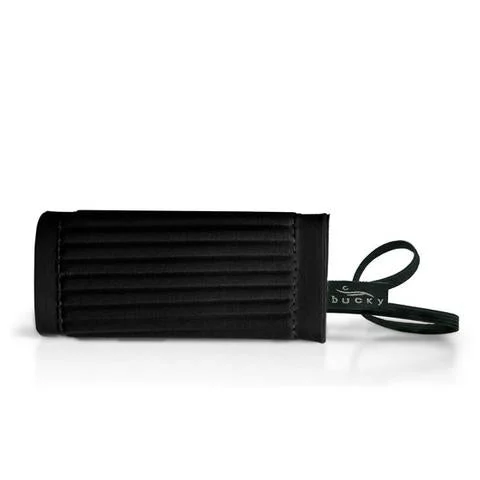 Charging station travel adapters with multiple USB ports for powering devices on the goBucky IdentiGrip Luggage Handle Wrap
