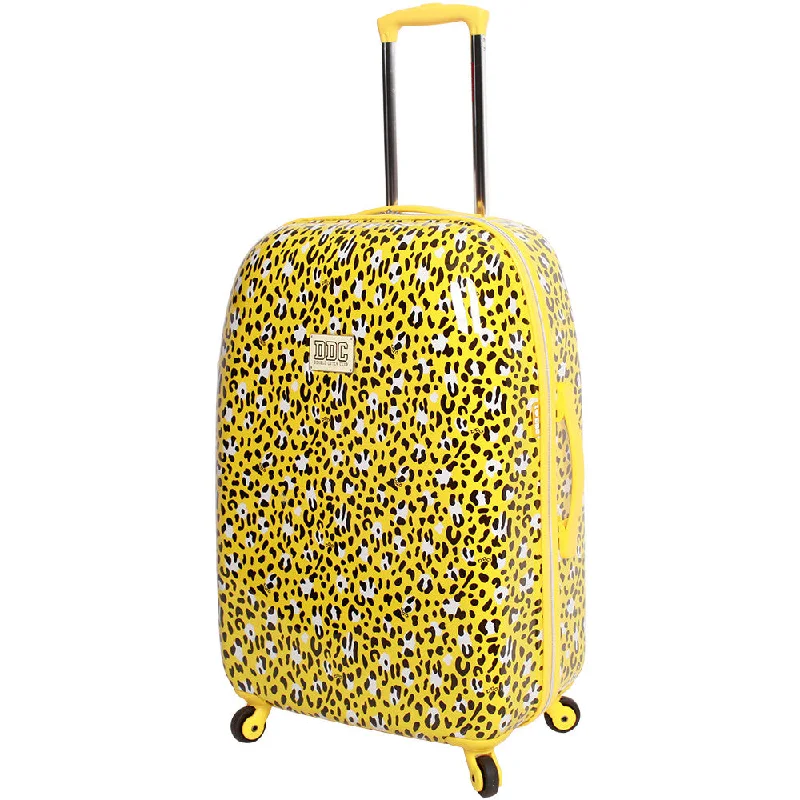 Lightweight luggage tags with personalized names and contact info for easy identificationCitron Leopard 20IN