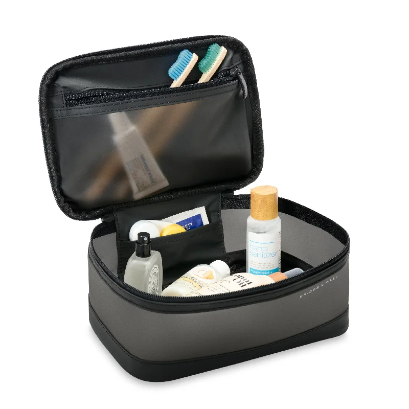 Magnetic luggage labels that can be easily changed or removedBriggs & Riley Translucent Essentials Cosmetic/Toiletry Case- XN141