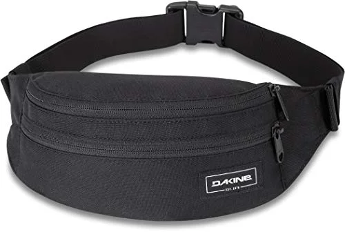 Portable shoe bags to keep footwear separate in suitcasesDakine Unisex Classic Hip Pack, Black
