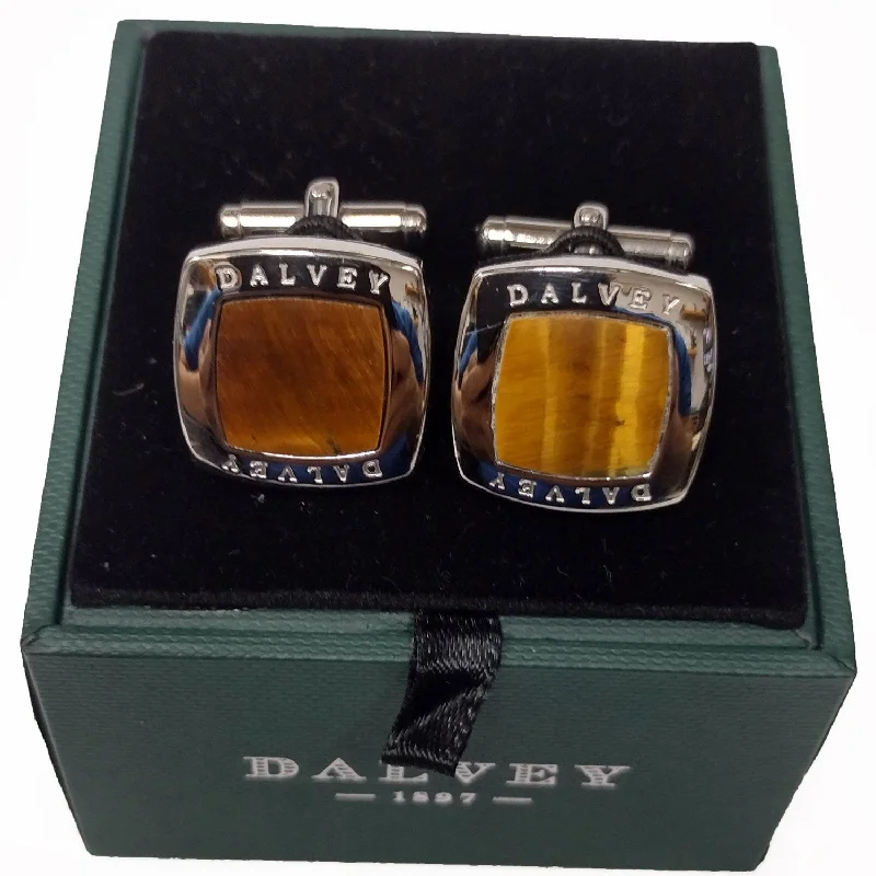 Magnetic luggage labels that can be easily changed or removedDalvey QUADRILLE CUFFLINKS Tiger Eye Magnetic luggage labels that can be easily changed or removedDalvey QUADRILLE CUFFLINKS Tiger Eye