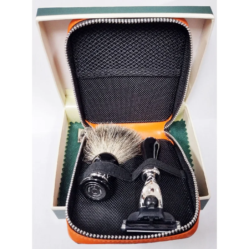 Expandable packing cubes sets in various sizes for organized suitcase packingDalvey Travel Shaving Set Carbon Fibre Black / Orange Expandable packing cubes sets in various sizes for organized suitcase packingDalvey Travel Shaving Set Carbon Fibre Black / Orange