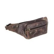 Magnetic luggage labels that can be easily changed or removedDayTrekr Distress Leather Waist Pack 771-20615-BN