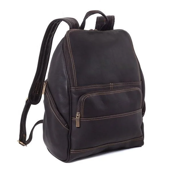 Earplugs and eye masks set for a good sleep during long - haul flightsDayTrekr Leather Slim Backpack