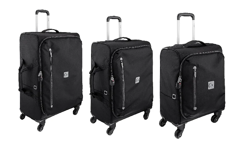 Travel backpack rain covers made of durable nylon materialSolution 3 Piece Set (21"/25"/29") Spinner Luggage Sets
