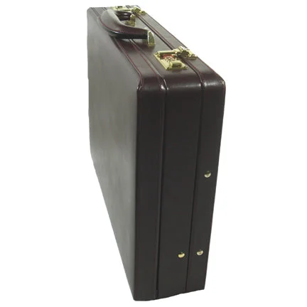 Luggage trolley organizers to hold small items like keys and phonesLeather Expandable Attaché