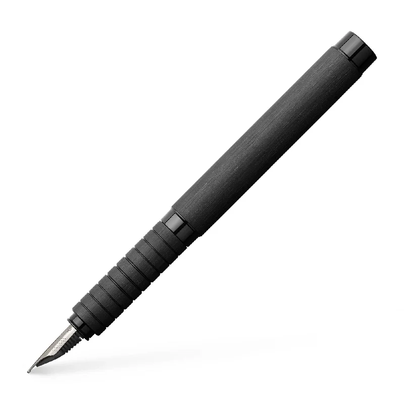 Faber-Castell Essentio Fountain Pen Aluminum Black