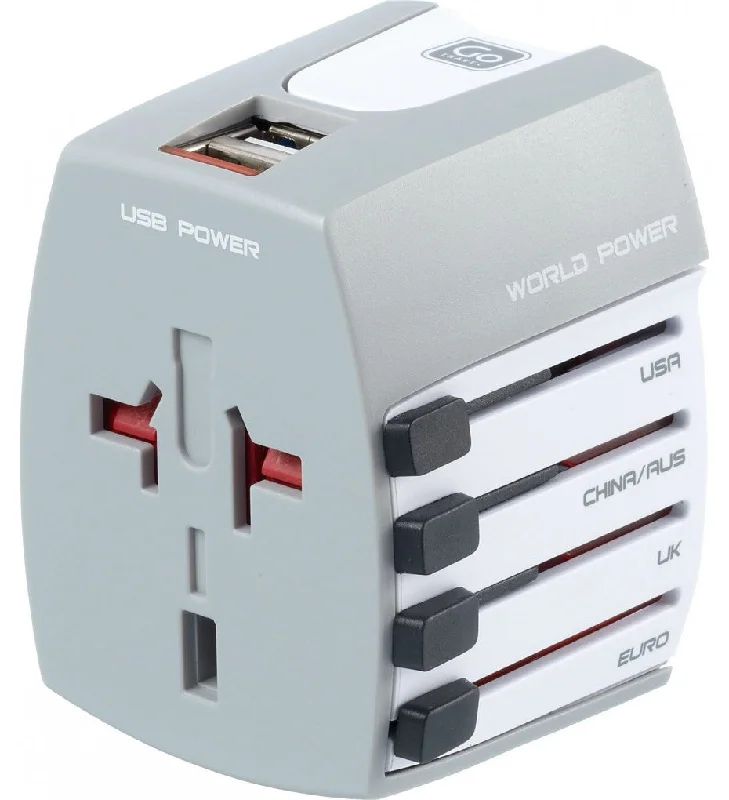 Magnetic luggage labels that can be easily changed or removedGo Travel Worldwide Adaptor