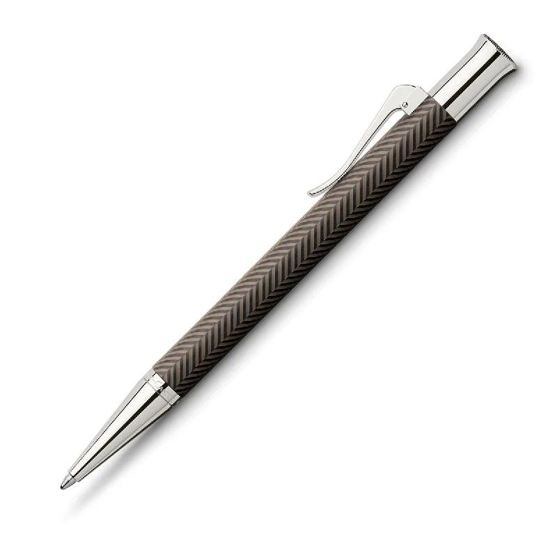 Graf Von Faber-Castell Guilloche Ballpoint Pen Cisele Brown