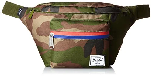 Waterproof luggage covers for protection against rain on outdoor tripsHerschel Seventeen Waist Pack, Woodland Camo/Multi Zip, 3.5L